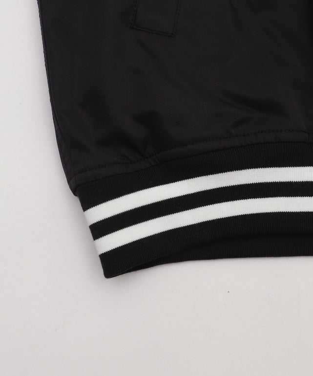 2WAYフードワッペンスタジャン