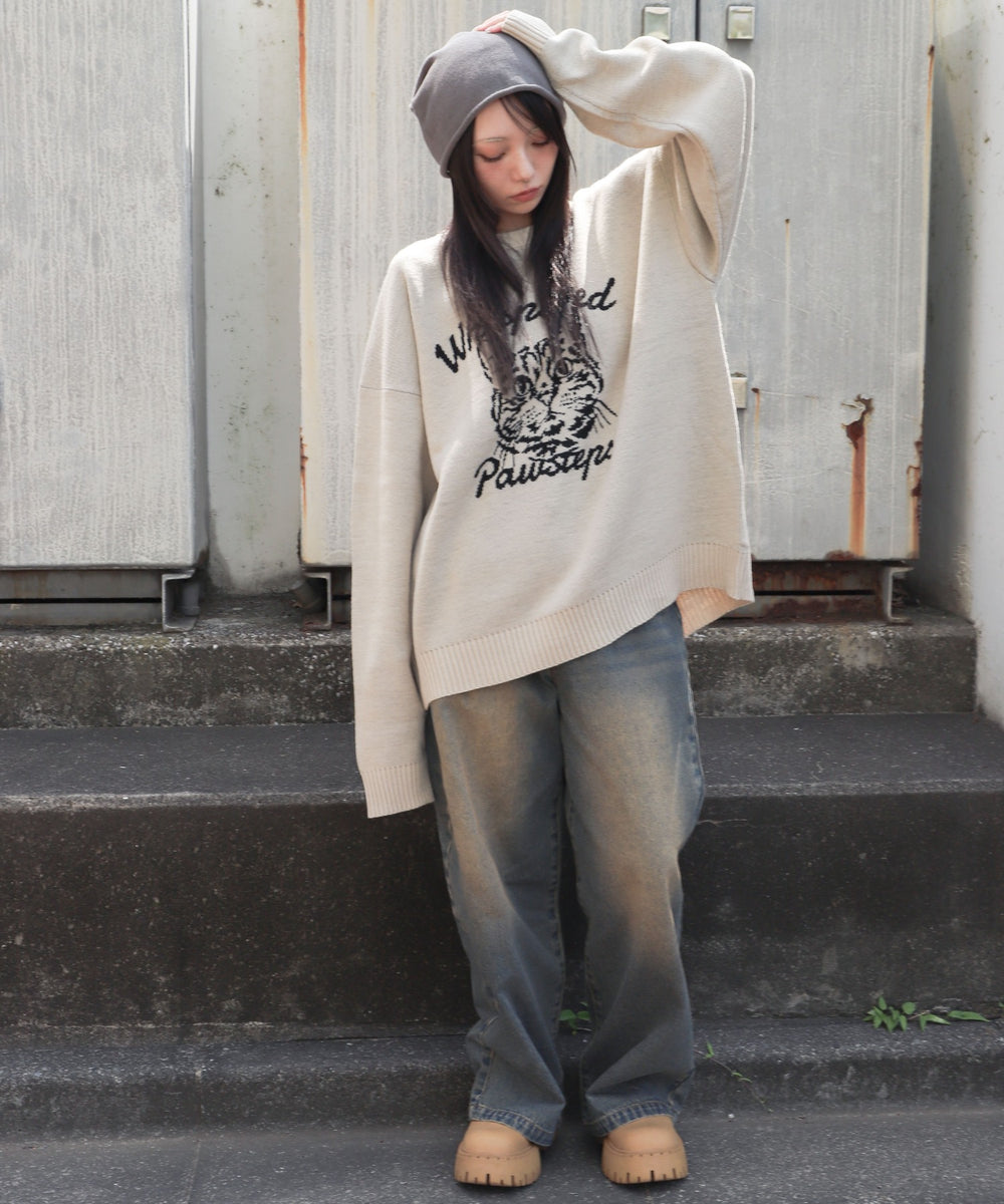 オフホワイト モデル：159cm L着用