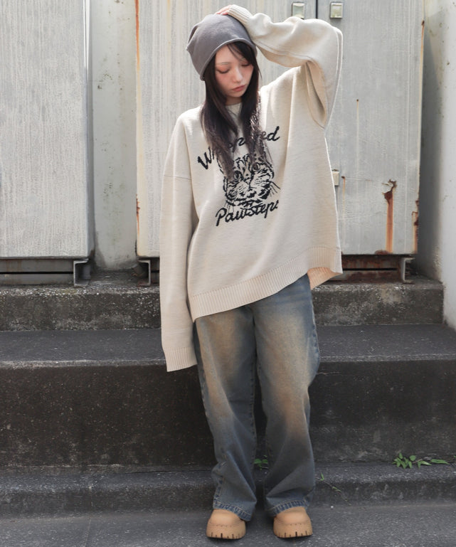 オフホワイト モデル：159cm L着用