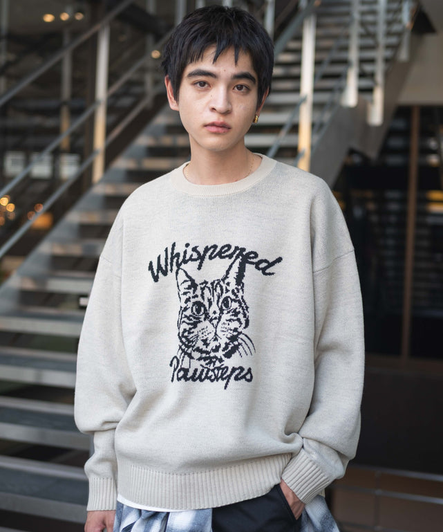 オフホワイト　モデル：180㎝　L着用