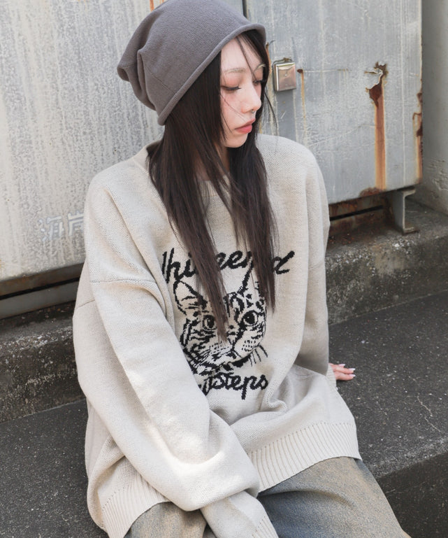 オフホワイト モデル：159cm L着用