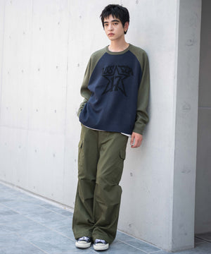 柄3 モデル：180㎝　L着用