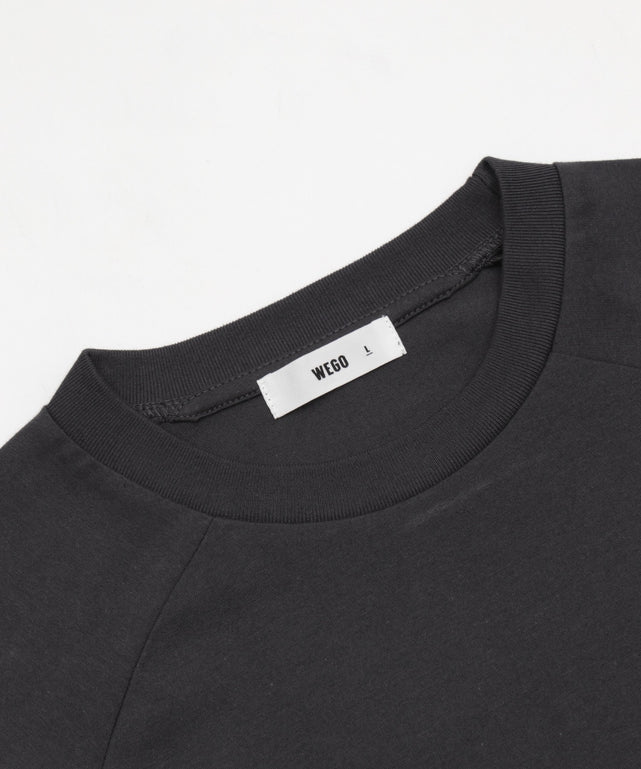 スリーブロゴグラフィックラグランT（LS）