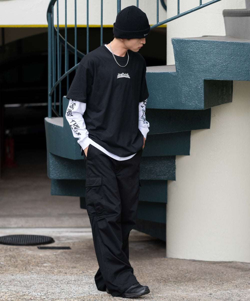 ブラック　モデル：180㎝　L着用