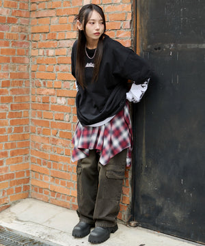 ブラック　モデル：159cm L着用