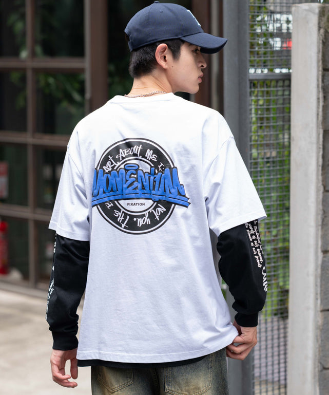 ホワイト　モデル：180㎝　L着用