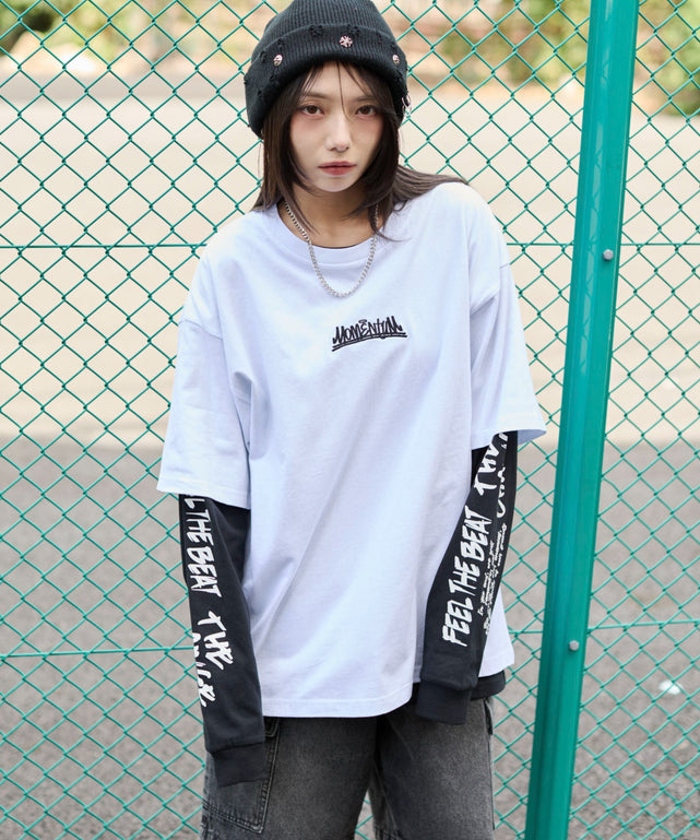 ホワイト　モデル：159cm L着用