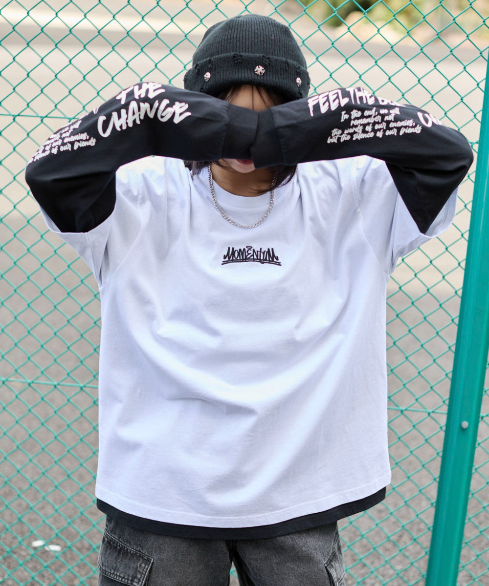 ホワイト　モデル：159cm L着用