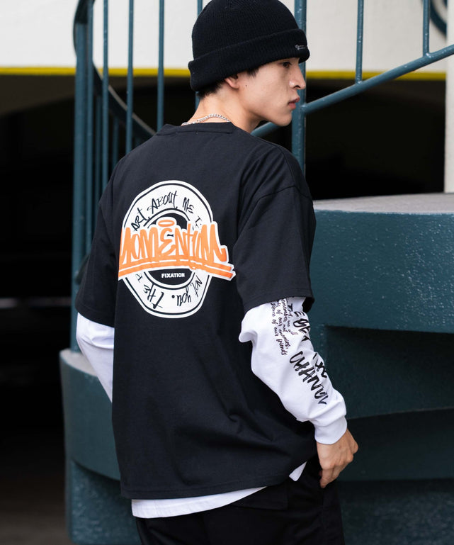 ブラック　モデル：180㎝　L着用