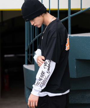 ブラック　モデル：180㎝　L着用