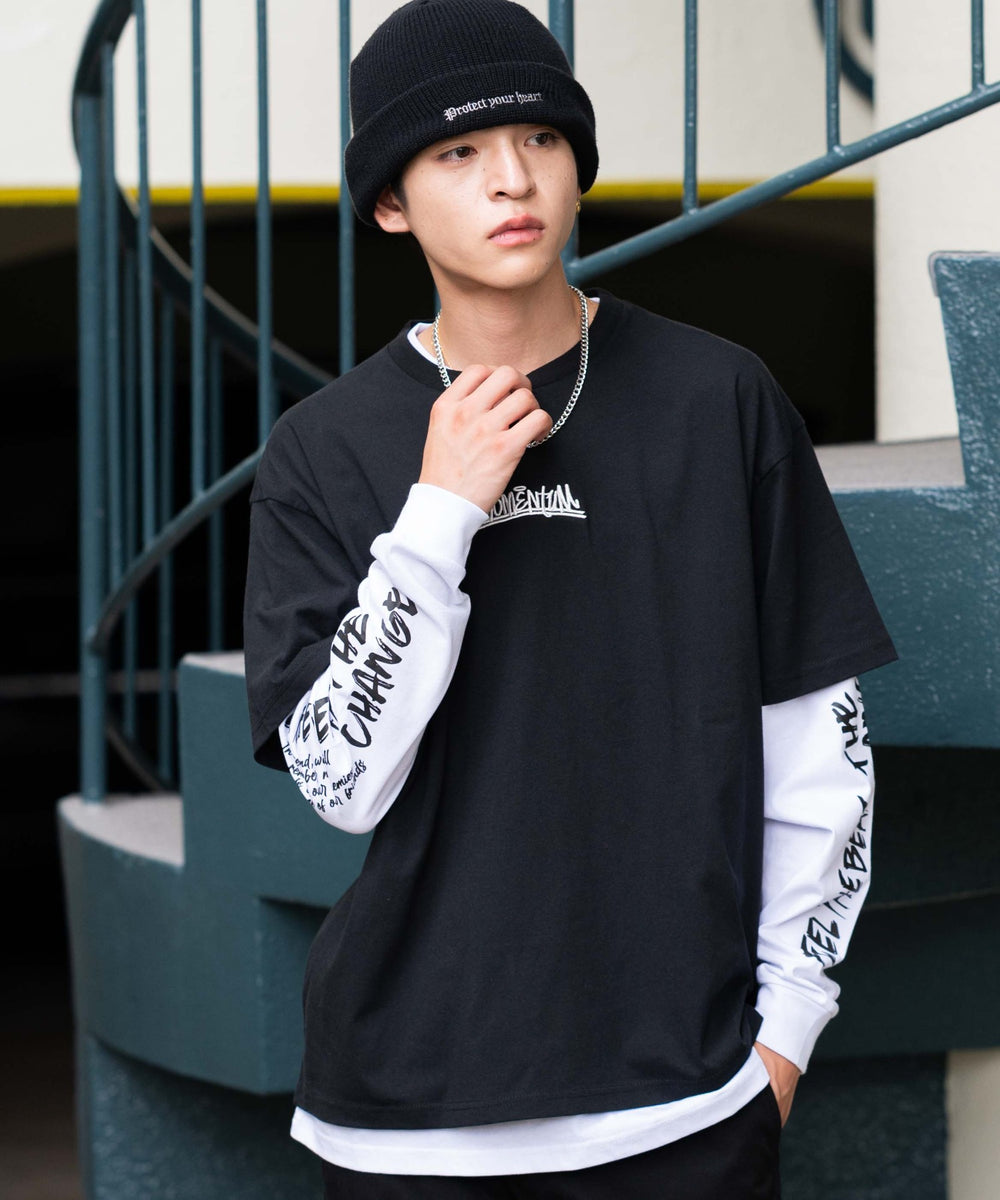 ブラック　モデル：180㎝　L着用