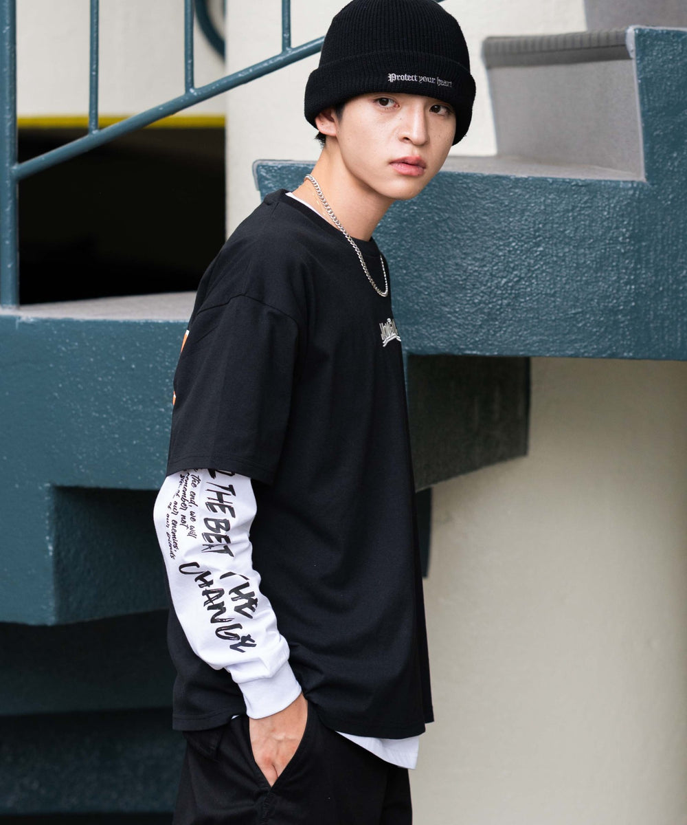 ブラック　モデル：180㎝　L着用