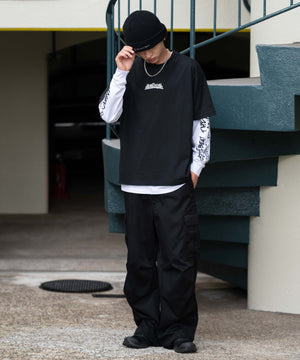 ブラック　モデル：180㎝　L着用