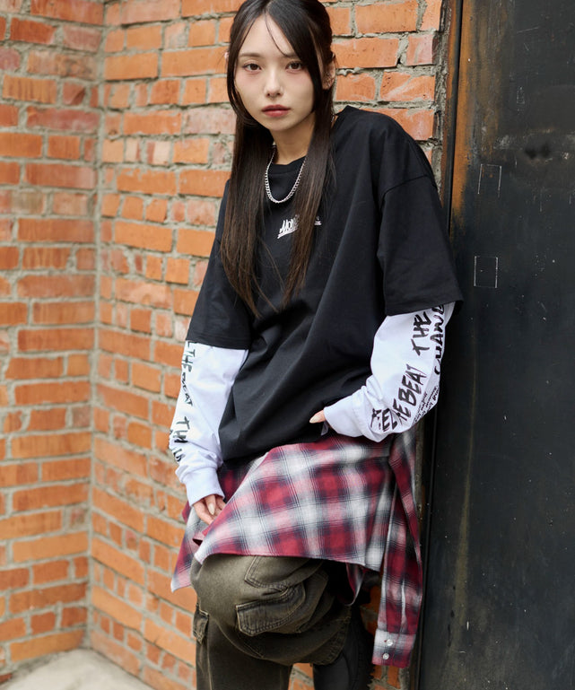 ブラック　モデル：159cm L着用