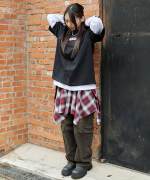 ブラック　モデル：159cm L着用