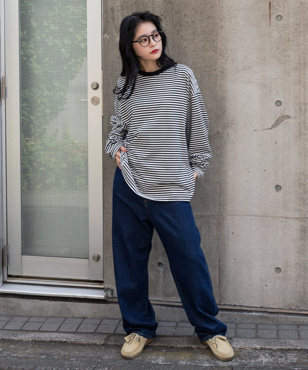 ブラックボーダー モデル：160cm L着用