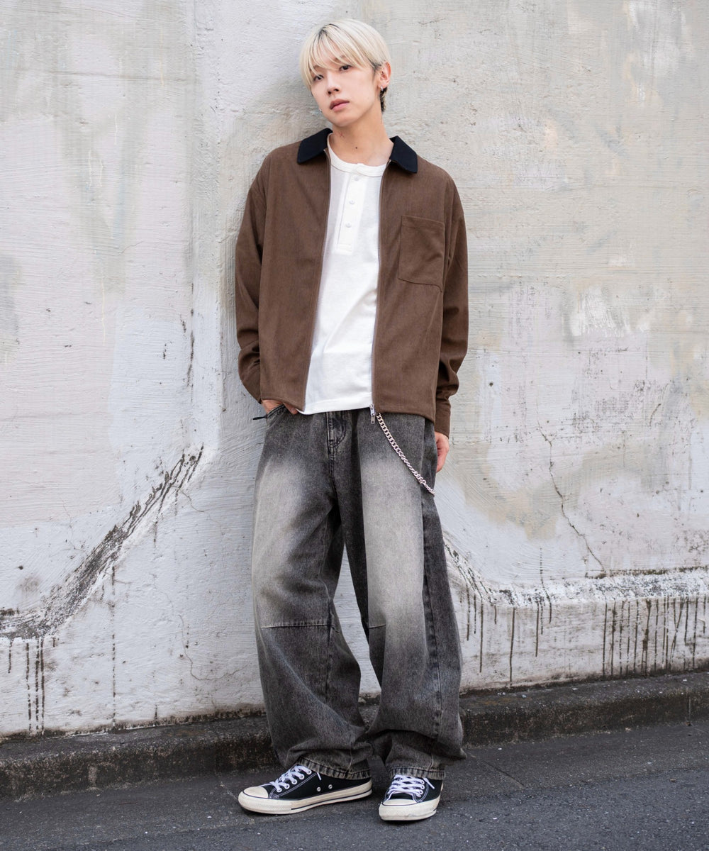 ブラウン モデル：175cm L着用