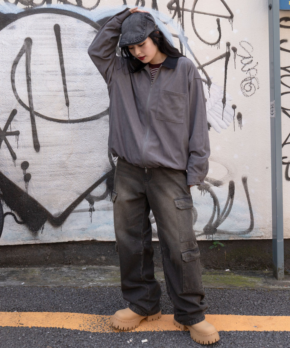 チャコール モデル：160cm M着用