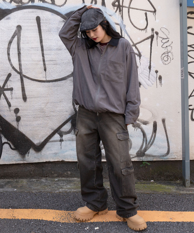 チャコール モデル：160cm M着用