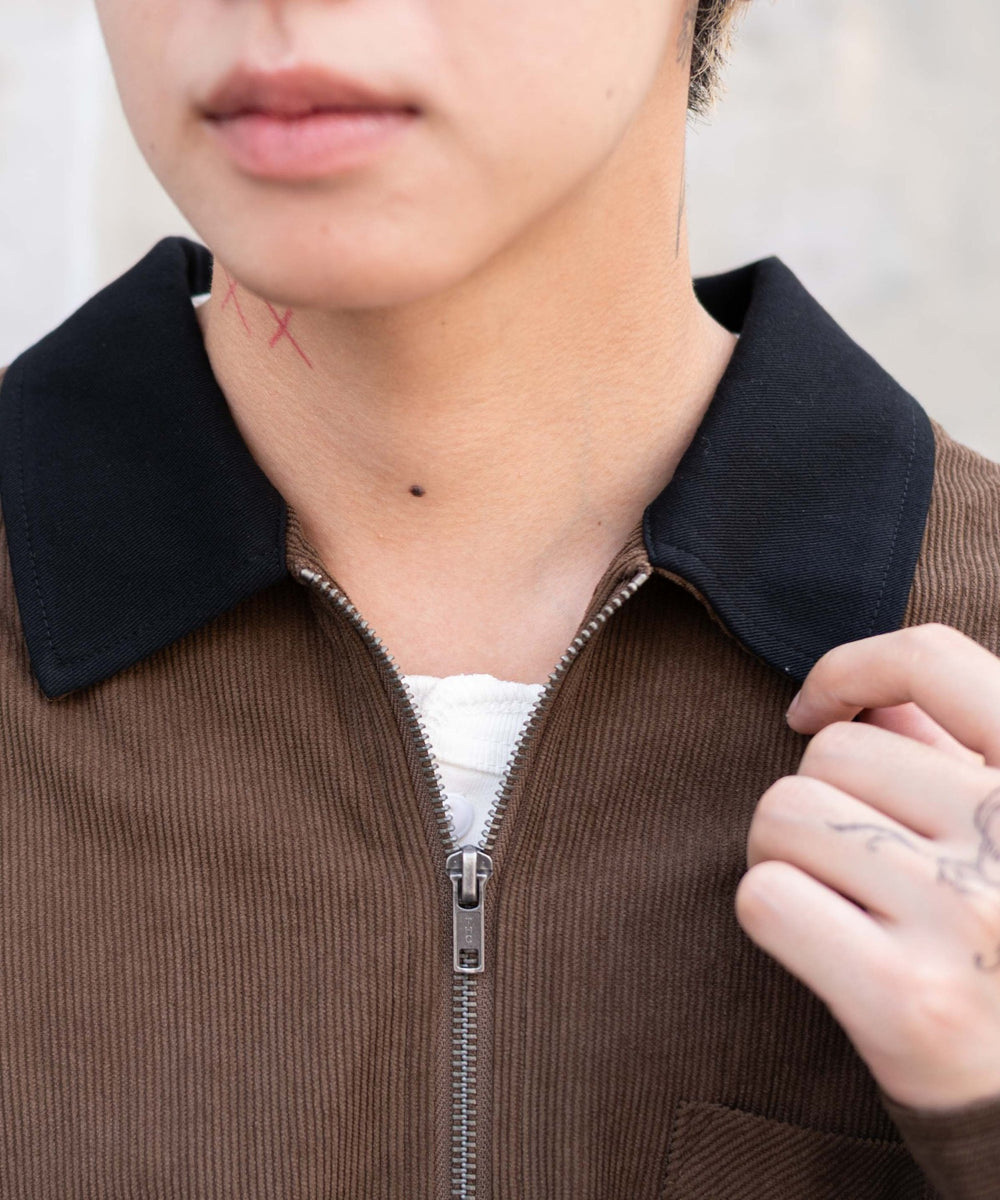 コーデュロイシャツジャケット