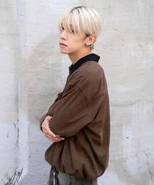 ブラウン モデル：175cm L着用