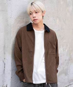 ブラウン モデル：175cm L着用