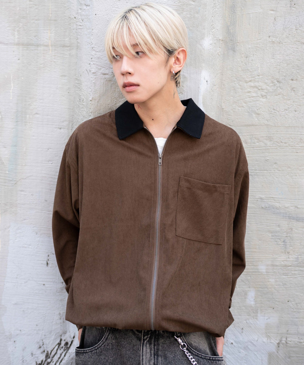 ブラウン モデル：175cm L着用