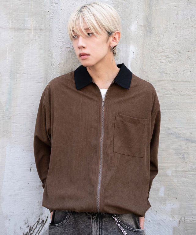 ブラウン モデル：175cm L着用