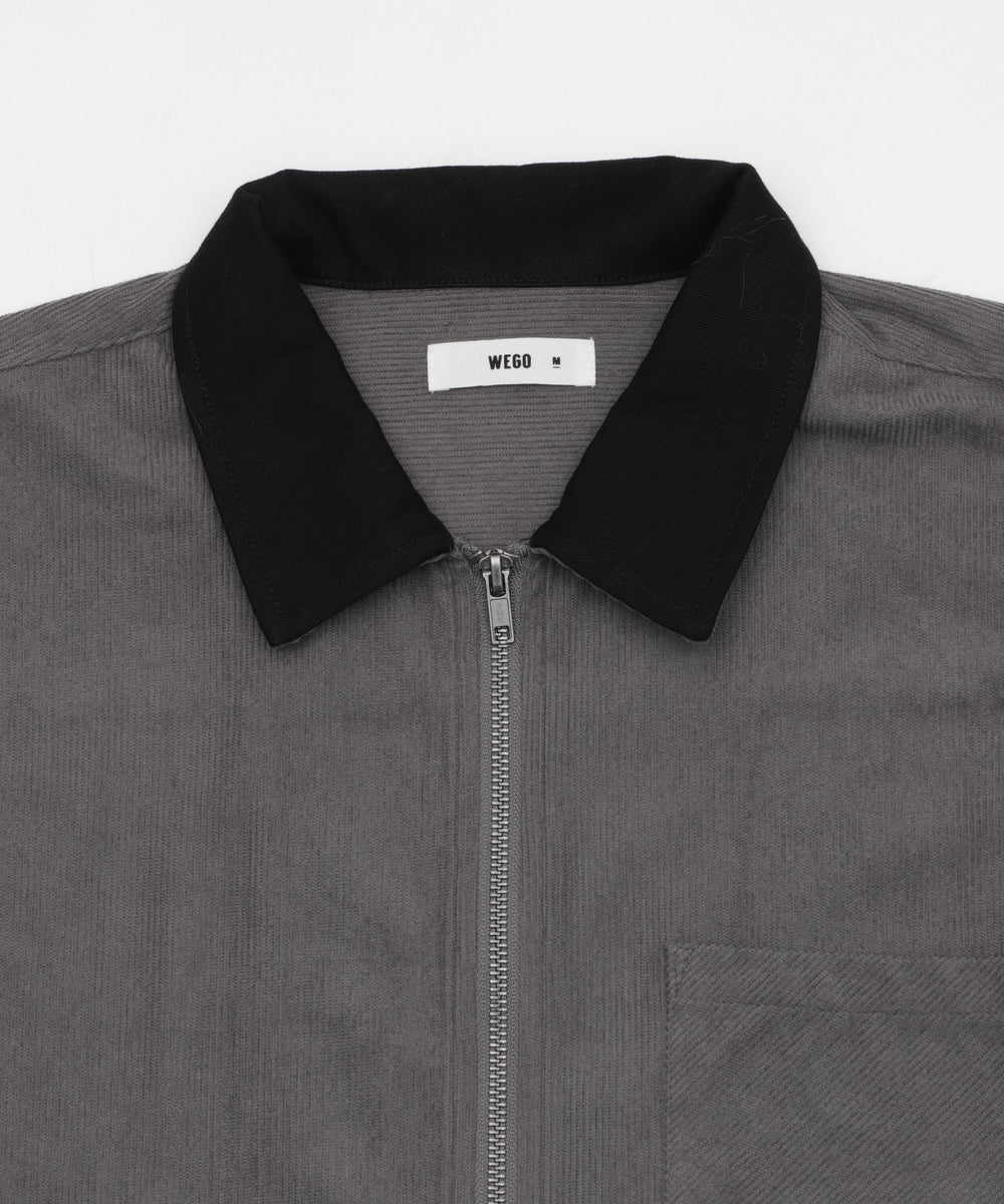 コーデュロイシャツジャケット