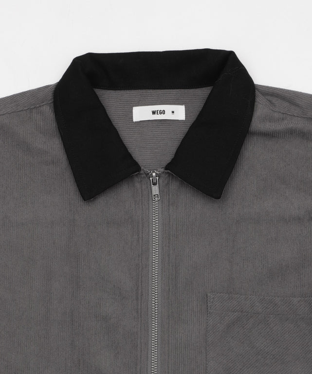 コーデュロイシャツジャケット