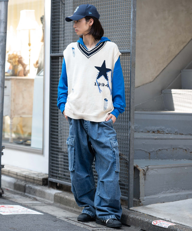 オフホワイト モデル：175cm L着用