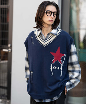 ネイビー モデル：175cm L着用