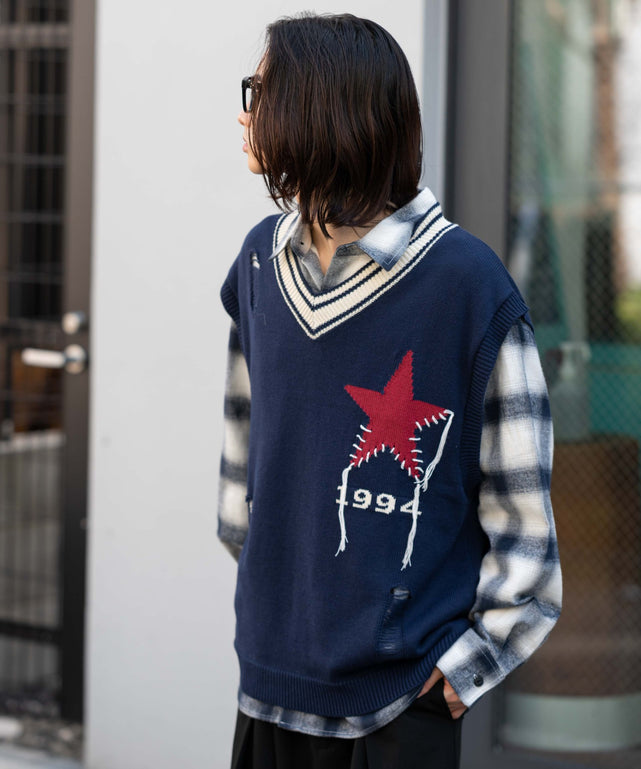 ネイビー モデル：175cm L着用