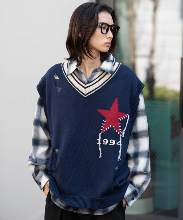 ネイビー モデル：175cm L着用