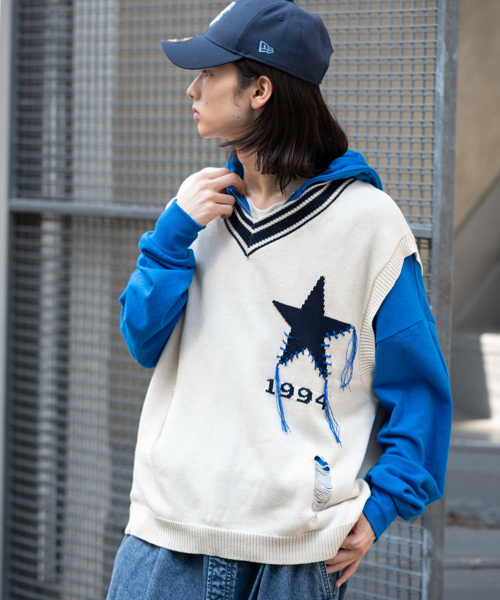 オフホワイト モデル：175cm L着用