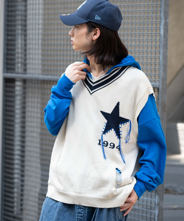 オフホワイト モデル：175cm L着用