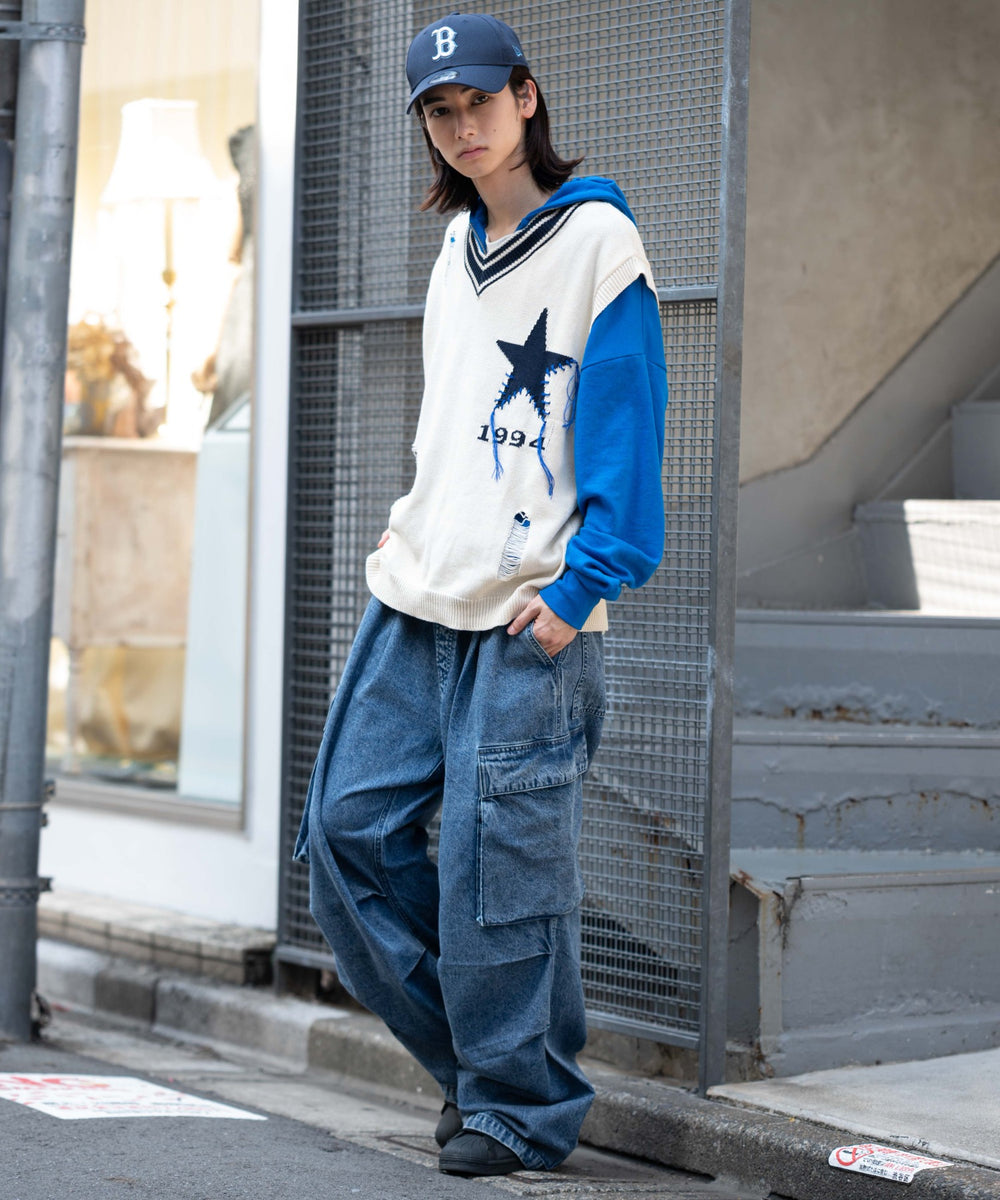 オフホワイト モデル：175cm L着用