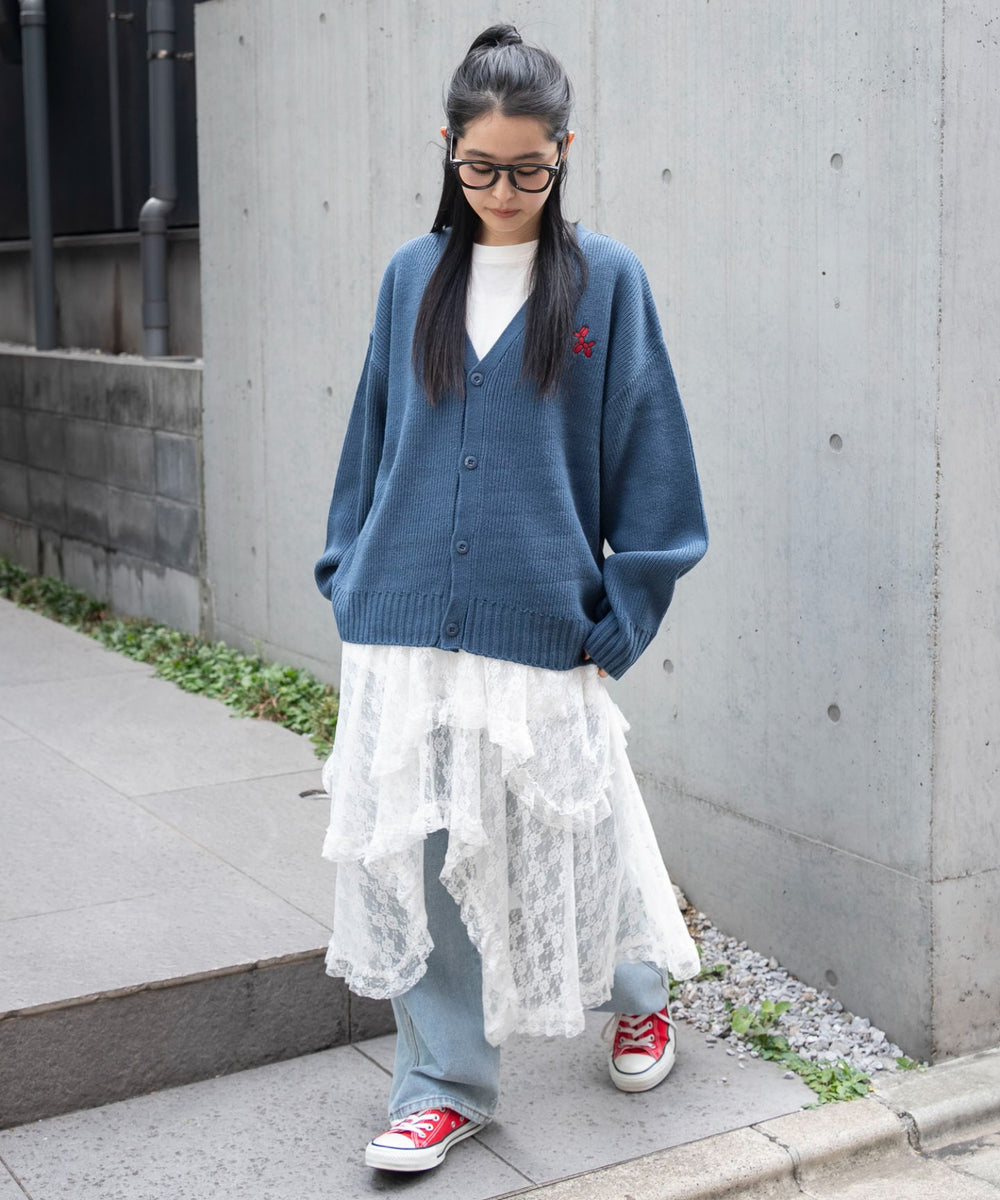 ブルー　モデル：160㎝　M着用