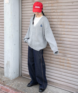 杢グレー　モデル：160㎝　M着用