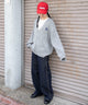 杢グレー　モデル：160㎝　M着用