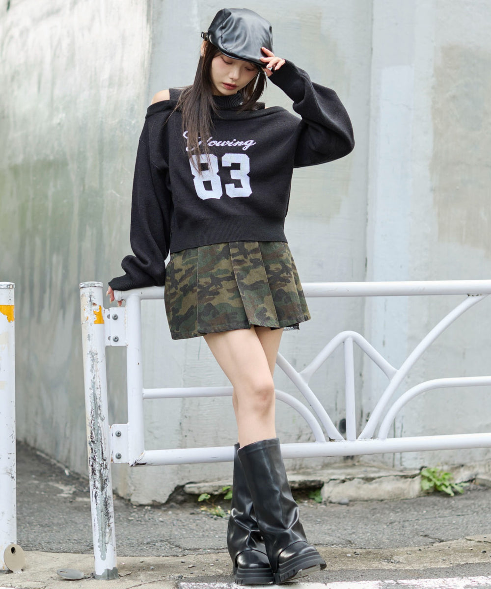 ブラック　モデル：159cm F着用