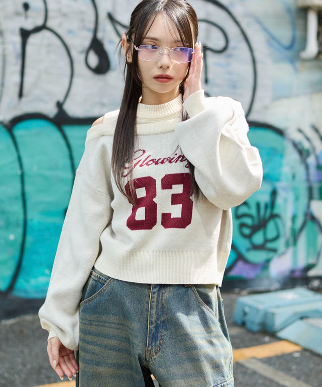 ホワイトアイボリー　モデル：159cm F着用