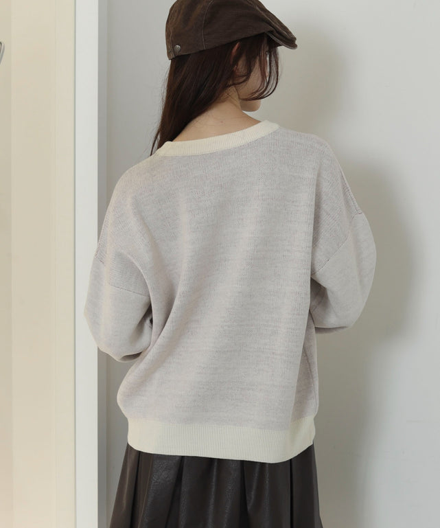 オフホワイト　モデル：163cm F着用