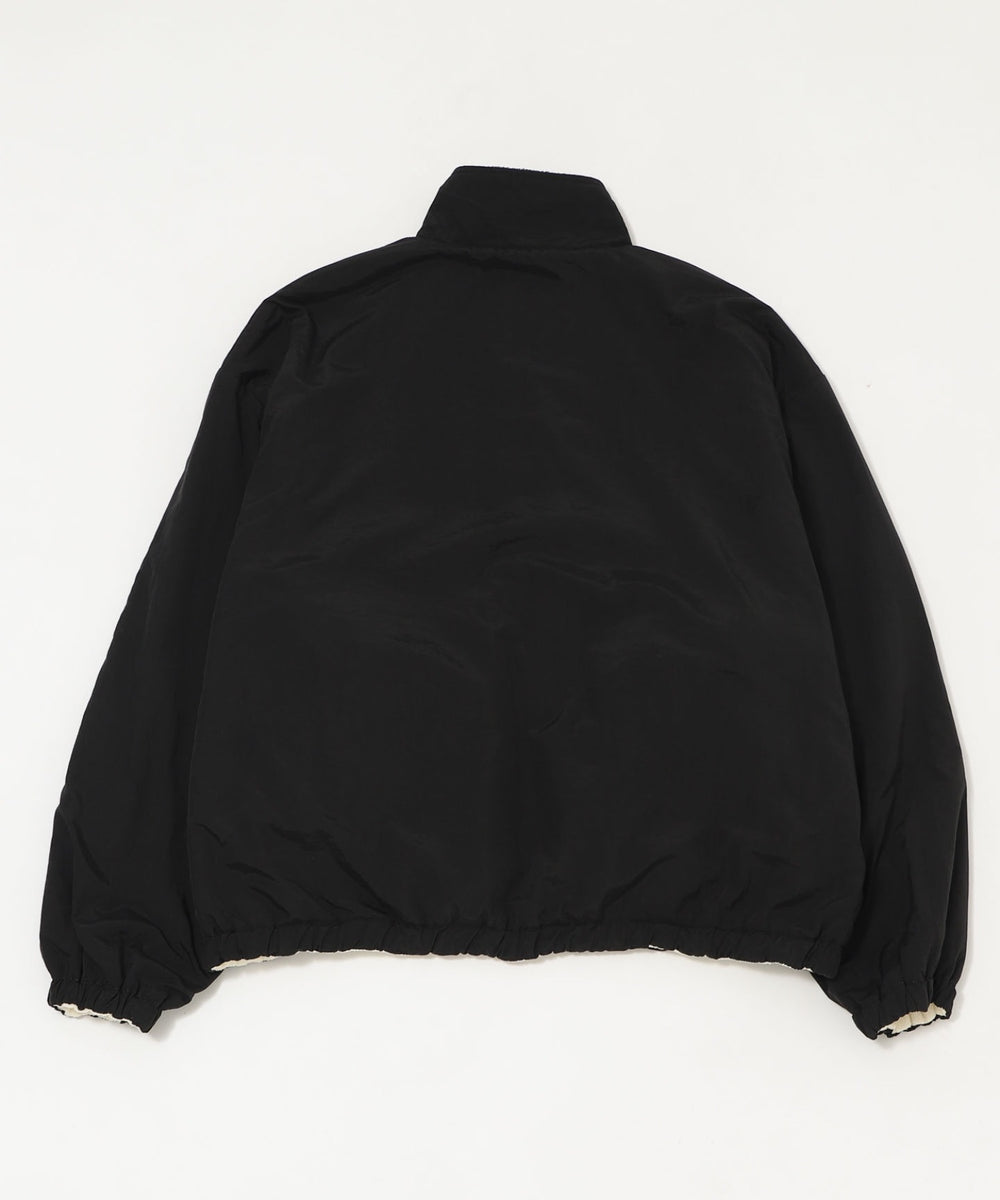 リバーシブルフリースブルゾン