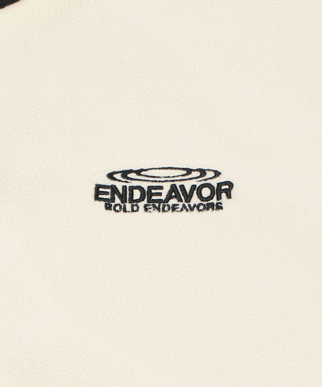 リバーシブルフリースブルゾン