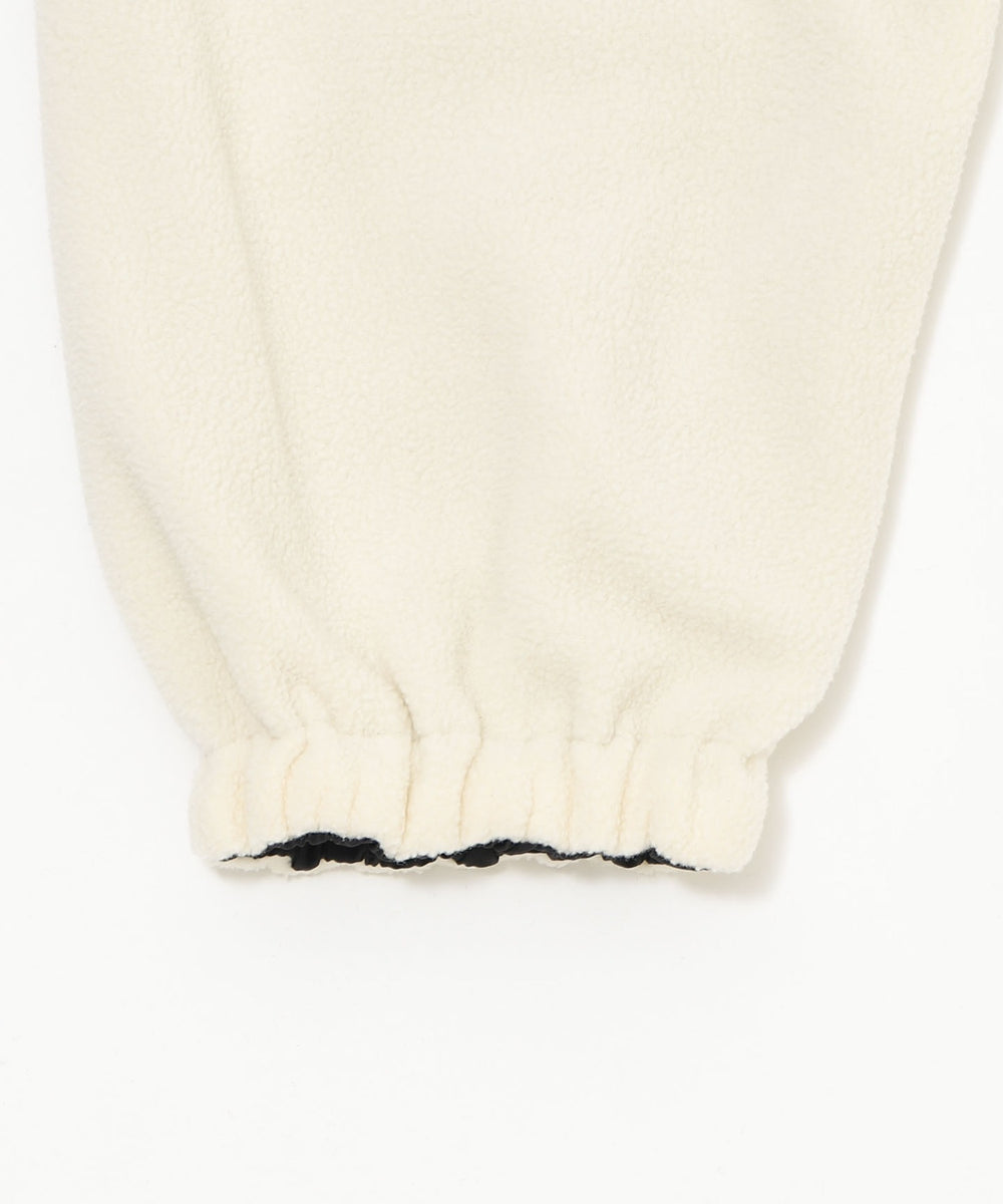 リバーシブルフリースブルゾン