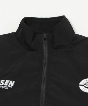 リバーシブルフリースブルゾン