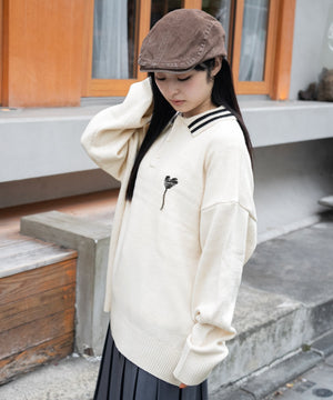 ホワイト　モデル：160㎝　L着用