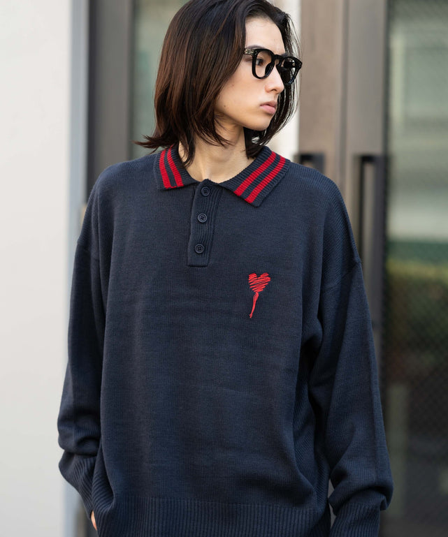 ネイビー モデル：175cm L着用