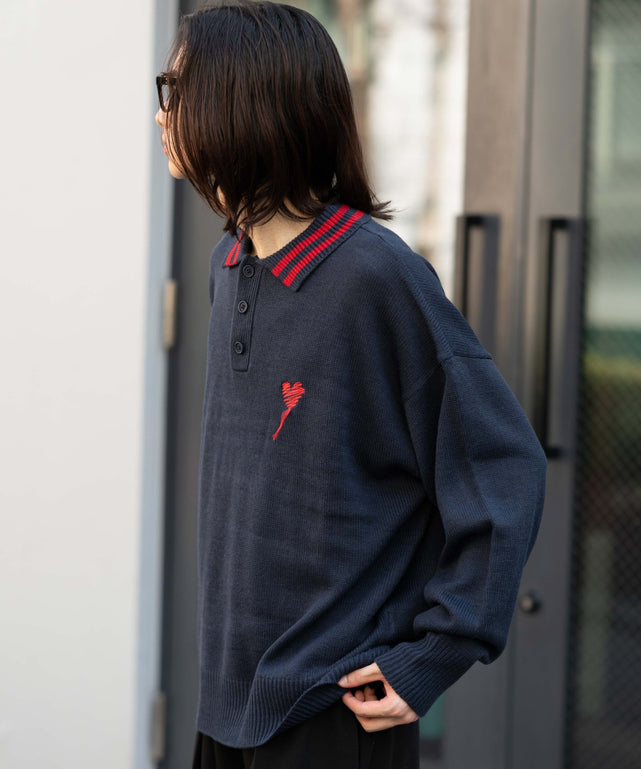 ネイビー モデル：175cm L着用